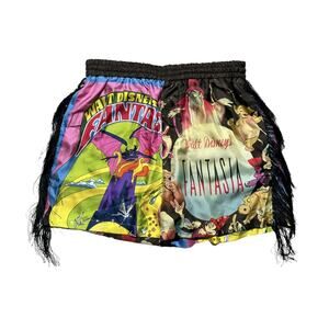 $725 Disney Fantasia fringe shorts